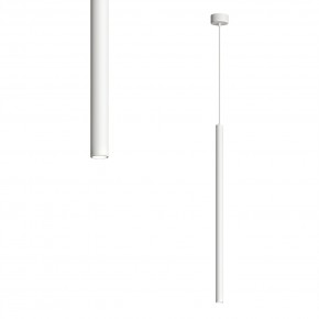DK4304-WH Подвесной светильник со встроенным светодиодом, 5W, IP 20, 4000K, белый, алюминий в Карталах - kartaly.ok-mebel.com | фото