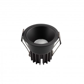 DK4500-BK Встраиваемый светильник, IP 20, 12 Вт, LED 3000, черный, алюминий в Карталах - kartaly.ok-mebel.com | фото