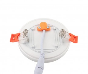 DK4604-WW Встраиваемый светильник, IP 20, 18 Вт, LED 3000, белый, пластик в Карталах - kartaly.ok-mebel.com | фото 5