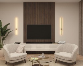 DK5014-SG Бра 1000 мм, 3000К, IP20, 12 Вт, матовое золото в Карталах - kartaly.ok-mebel.com | фото 5
