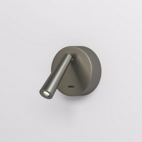 DK5072-DN Бра SHINE WALL со светодиодом, D104*H68, IP20, 3000К, 3W, RA?90, темный никель, алюминий в Карталах - kartaly.ok-mebel.com | фото