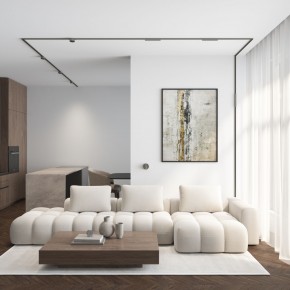 DK5072-DN Бра SHINE WALL со светодиодом, D104*H68, IP20, 3000К, 3W, RA?90, темный никель, алюминий в Карталах - kartaly.ok-mebel.com | фото 6