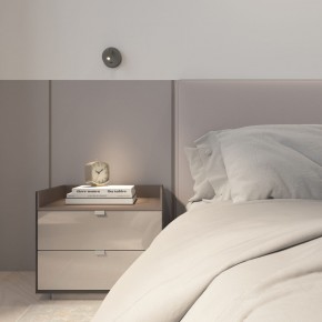 DK5072-DN Бра SHINE WALL со светодиодом, D104*H68, IP20, 3000К, 3W, RA?90, темный никель, алюминий в Карталах - kartaly.ok-mebel.com | фото 9