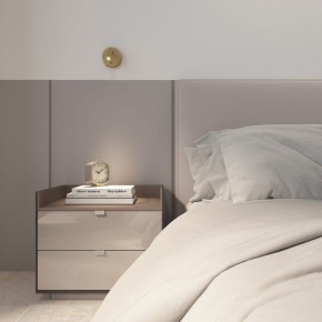 DK5072-SB Бра SHINE WALL со светодиодом, D104*H68, IP20, 3000К, 3W, RA?90, сатинированная латунь, алюминий в Карталах - kartaly.ok-mebel.com | фото 9
