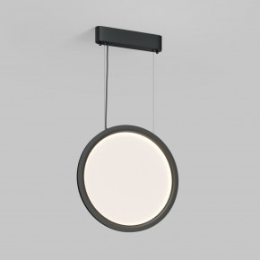 DK6604-BK Подвесной вертикальный светильник Veil со светодиодом H1500 d450 220V 36W 3000-6000K IP20 черный алюминий в Карталах - kartaly.ok-mebel.com | фото