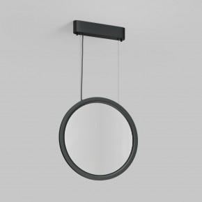 DK6604-BK Подвесной вертикальный светильник Veil со светодиодом H1500 d450 220V 36W 3000-6000K IP20 черный алюминий в Карталах - kartaly.ok-mebel.com | фото 2