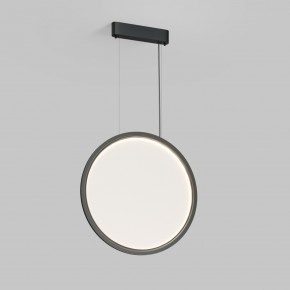 DK6606-BK Подвесной вертикальный светильник Veil со светодиодом H1700 d600 220V 48W 3000-6000K IP20 черный алюминий в Карталах - kartaly.ok-mebel.com | фото 3