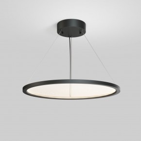 DK6616-BK Подвесной горизонтальный светильник Veil со светодиодом H900 d600 220V 48W 3000-6000K IP20 черный алюминий в Карталах - kartaly.ok-mebel.com | фото