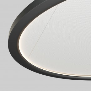 DK6616-BK Подвесной горизонтальный светильник Veil со светодиодом H900 d600 220V 48W 3000-6000K IP20 черный алюминий в Карталах - kartaly.ok-mebel.com | фото 3