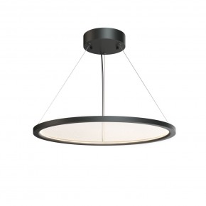 DK6616-BK Подвесной горизонтальный светильник Veil со светодиодом H900 d600 220V 48W 3000-6000K IP20 черный алюминий в Карталах - kartaly.ok-mebel.com | фото 4