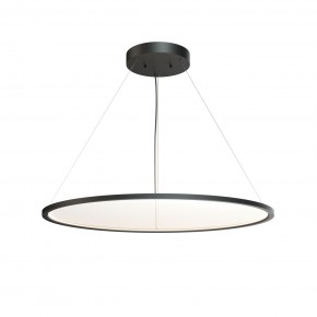 DK6620-BK Подвесной горизонтальный светильник Veil со светодиодом H900 d1000 220V 82W 3000-6000K IP20 черный алюминий в Карталах - kartaly.ok-mebel.com | фото 4