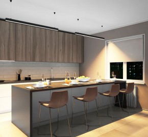 DK9123-BK Линейный светильник 30W 1250mm 3000K, черный в Карталах - kartaly.ok-mebel.com | фото 7