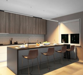 DK9123-WH Линейный светильник 30W 1250mm 3000K, белый в Карталах - kartaly.ok-mebel.com | фото 4