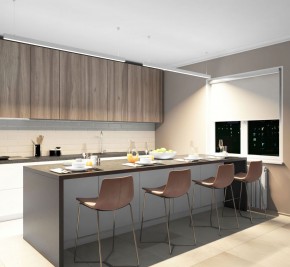 DK9154-WH Линейный светильник 42W 1500mm 4000K, белый в Карталах - kartaly.ok-mebel.com | фото