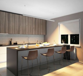 DK9203-WH Линейный светильник 52W 2000mm 3000K, белый в Карталах - kartaly.ok-mebel.com | фото 4