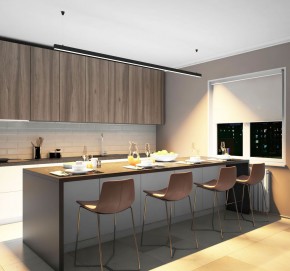 DK9253-BK Линейный светильник 62W 2500mm 3000K, черный в Карталах - kartaly.ok-mebel.com | фото 5