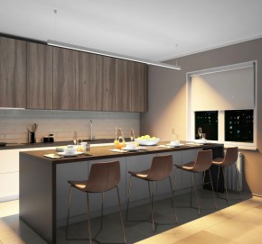 DK9253-WH Линейный светильник 62W 2500mm 3000K, белый в Карталах - kartaly.ok-mebel.com | фото 4