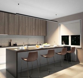DK9254-BK Линейный светильник 62W 2500mm 4000K, черный в Карталах - kartaly.ok-mebel.com | фото 5