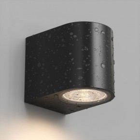 DK9790-BK Настенный уличный светильник NARVIK, IP44, GU10 LED, до 15 Вт, черный, алюминий в Карталах - kartaly.ok-mebel.com | фото 3