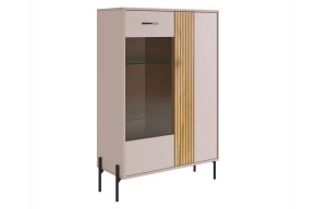 ДОМИНИКА Комод (со стеклом) в Карталах - kartaly.ok-mebel.com | фото