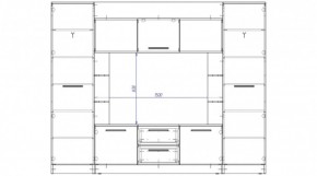 ДУБЛИН Гостиная в Карталах - kartaly.ok-mebel.com | фото 2