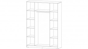 ЭЛЕГАНТ Спальный гарнитур (модульный) графит в Карталах - kartaly.ok-mebel.com | фото 6