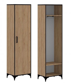ЭНТЕР ЛОФТ Шкаф для одежды (Дуб Золотой) в Карталах - kartaly.ok-mebel.com | фото