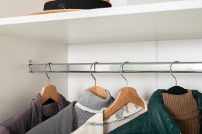 ЭЙР прихожая (модульная) Белый Шагрень в Карталах - kartaly.ok-mebel.com | фото 19