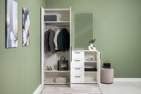 ЭЙР прихожая (модульная) Белый Шагрень в Карталах - kartaly.ok-mebel.com | фото 25