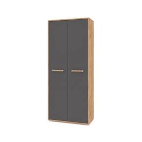 ФЛОРИДА Ф20 Шкаф 2-х створчаты (дуб серый/белый) в Карталах - kartaly.ok-mebel.com | фото