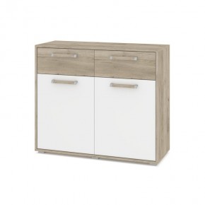 ФЛОРИДА Гостиная (модульная) дуб серый/белый в Карталах - kartaly.ok-mebel.com | фото 5