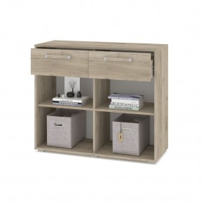 ФЛОРИДА Гостиная (модульная) дуб серый/белый в Карталах - kartaly.ok-mebel.com | фото 7