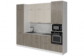 ФЬЮДЖИ Кухонный гарнитур Экстра (3000 мм) в Карталах - kartaly.ok-mebel.com | фото 4