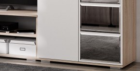 Гостиная Флай (ЦС-01/ШК-04) дуб сонома/белый в Карталах - kartaly.ok-mebel.com | фото 13