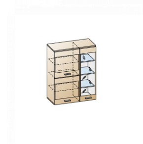 Гостиная Камелия Композиция 6 (Ясень Асахи) в Карталах - kartaly.ok-mebel.com | фото 2
