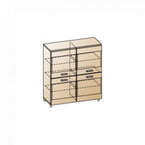Гостиная Камелия Композиция 8 (Ясень Асахи) в Карталах - kartaly.ok-mebel.com | фото 10