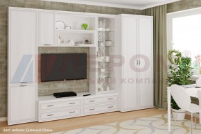 Гостиная Карина Композиция 16 (Снежный ясень) в Карталах - kartaly.ok-mebel.com | фото