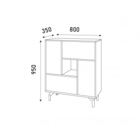 Гостиная Лабиринт (Модульная) в Карталах - kartaly.ok-mebel.com | фото 7