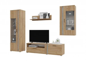 Гостиная Омега (Крафт золотой-Бетон) в Карталах - kartaly.ok-mebel.com | фото 2
