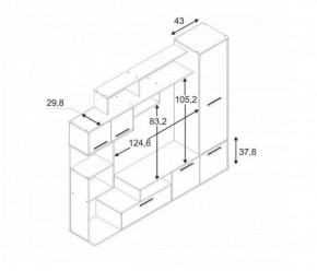 Гостиная Пекин (ЭРА) в Карталах - kartaly.ok-mebel.com | фото 3