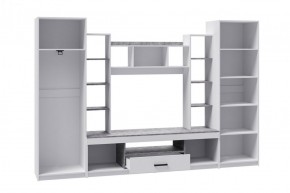 Гостиная СИДНЕЙ-2 ЛДСП Белый /ЛДСП Ателье светлое в Карталах - kartaly.ok-mebel.com | фото 2