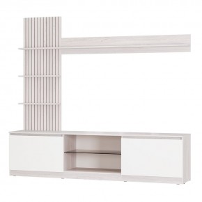 Гостиная Убер ГС-05 (ясень белый/белый) в Карталах - kartaly.ok-mebel.com | фото 2