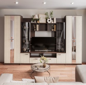 Гостиная Венеция (венге/лоредо) в Карталах - kartaly.ok-mebel.com | фото 3