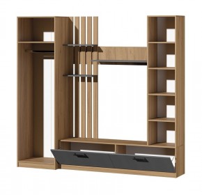 Гостиная Юджи (Дуб Крафт золотой/Графит) в Карталах - kartaly.ok-mebel.com | фото 3