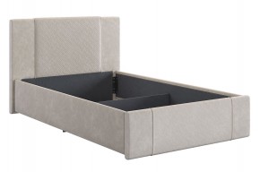 ХЛОЯ Кровать 1200 каркас (галька велюр) в Карталах - kartaly.ok-mebel.com | фото