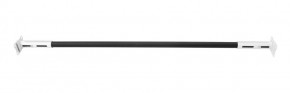 Турник раздвижной 1250-1500 цв. белый-черный FLEXTER PROFI в Карталах - kartaly.ok-mebel.com | фото