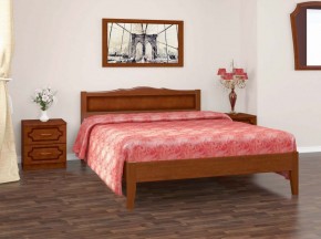 КАРИНА-7 Кровать из массива  (Орех) в Карталах - kartaly.ok-mebel.com | фото