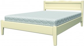 КАРИНА-7 Кровать из массива (Слоновая кость) в Карталах - kartaly.ok-mebel.com | фото 2