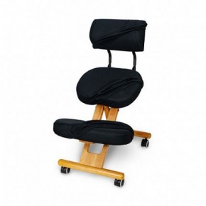 Коленный стул со спинкой Smartstool KW02В + Чехлы в Карталах - kartaly.ok-mebel.com | фото
