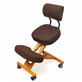 Коленный стул со спинкой Smartstool KW02В + Чехлы в Карталах - kartaly.ok-mebel.com | фото 7